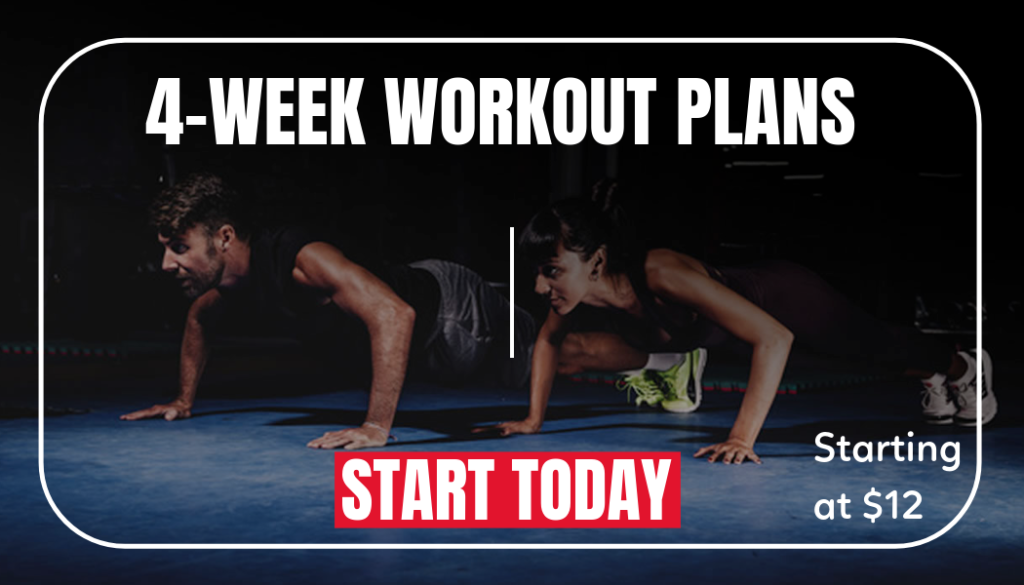 pushpointe 4 week workout plans