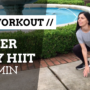 Lower Body HIIT Workout