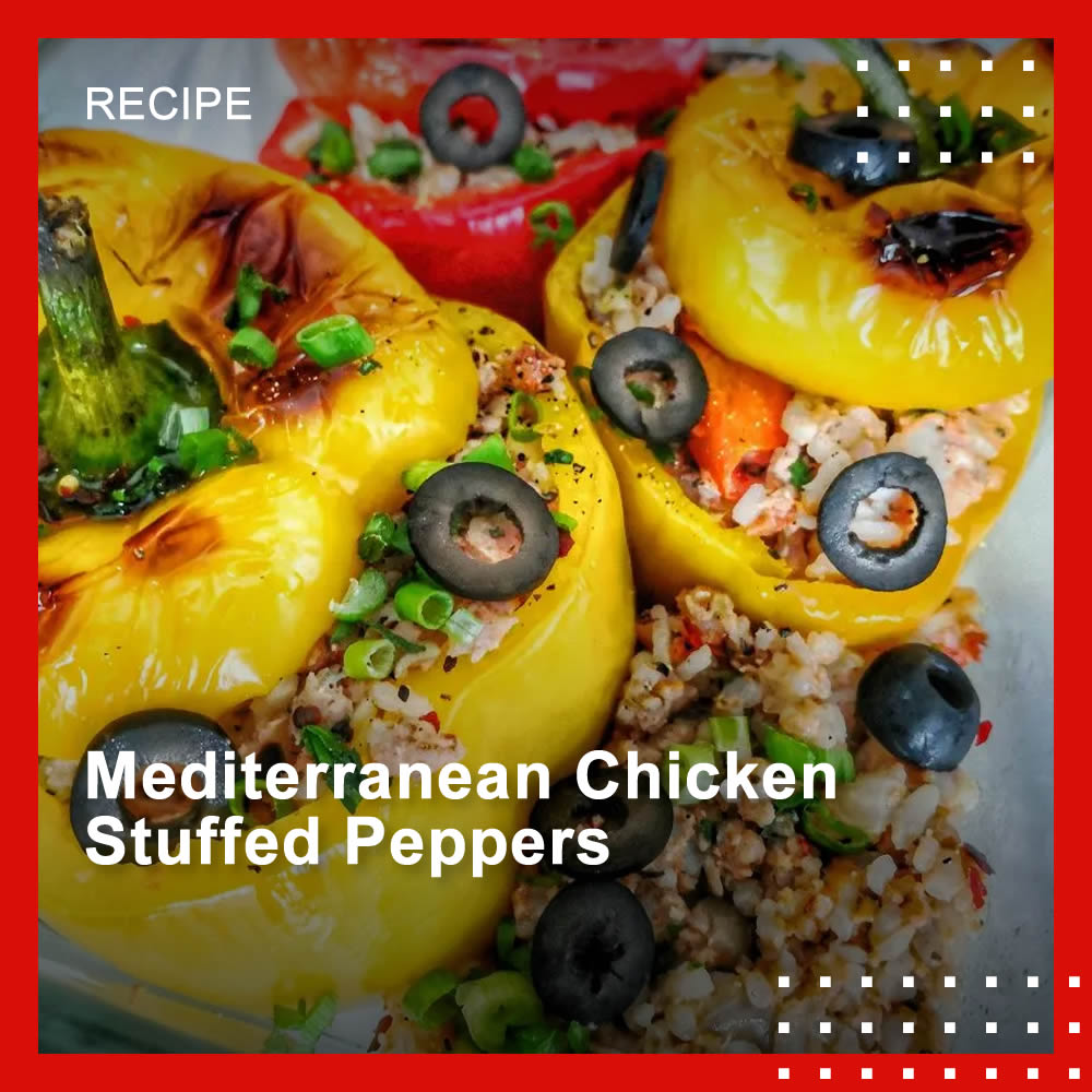 Recipe: Mediterranean Chicken Stuffed Peppers